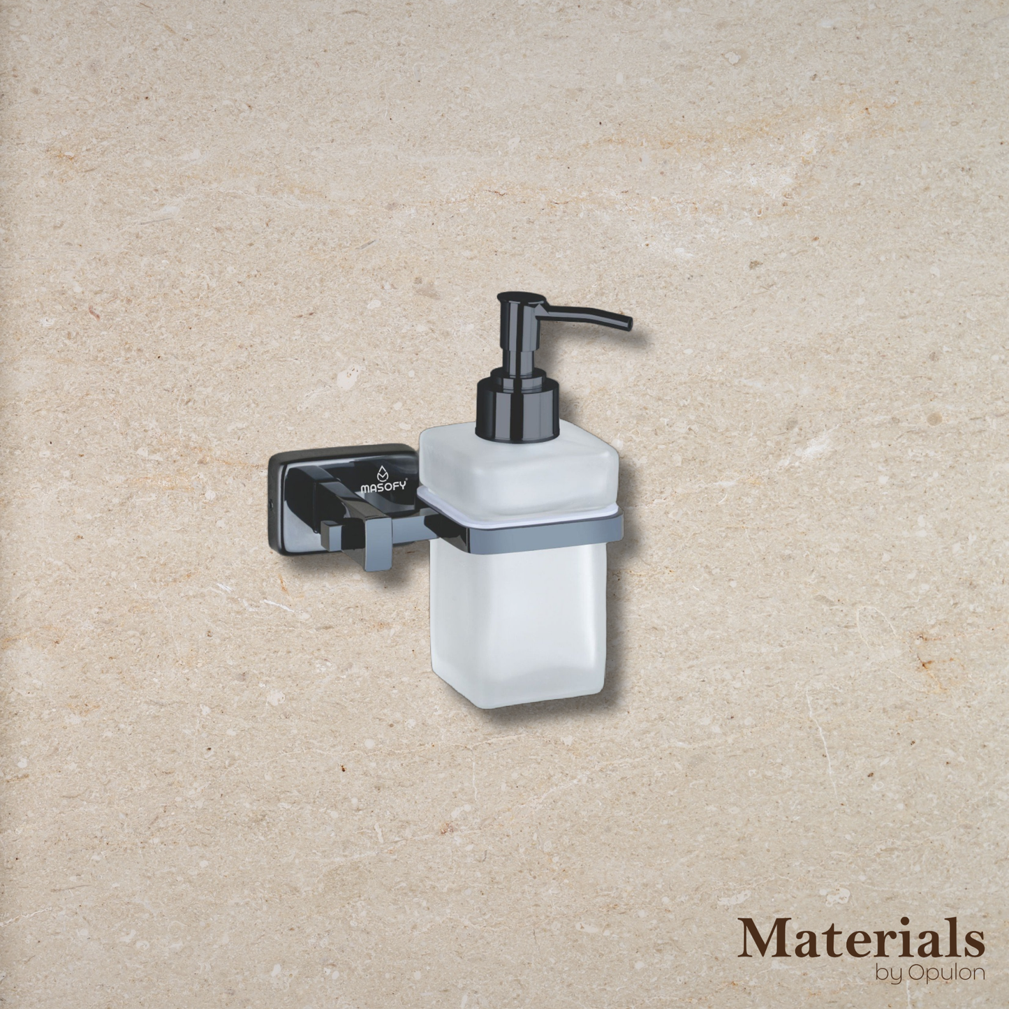 Masofy SS304 Wall Mounted Liquid Soap Dispenser – Hippo Series (Premium, Rust-Resistant & Heavy-Duty)