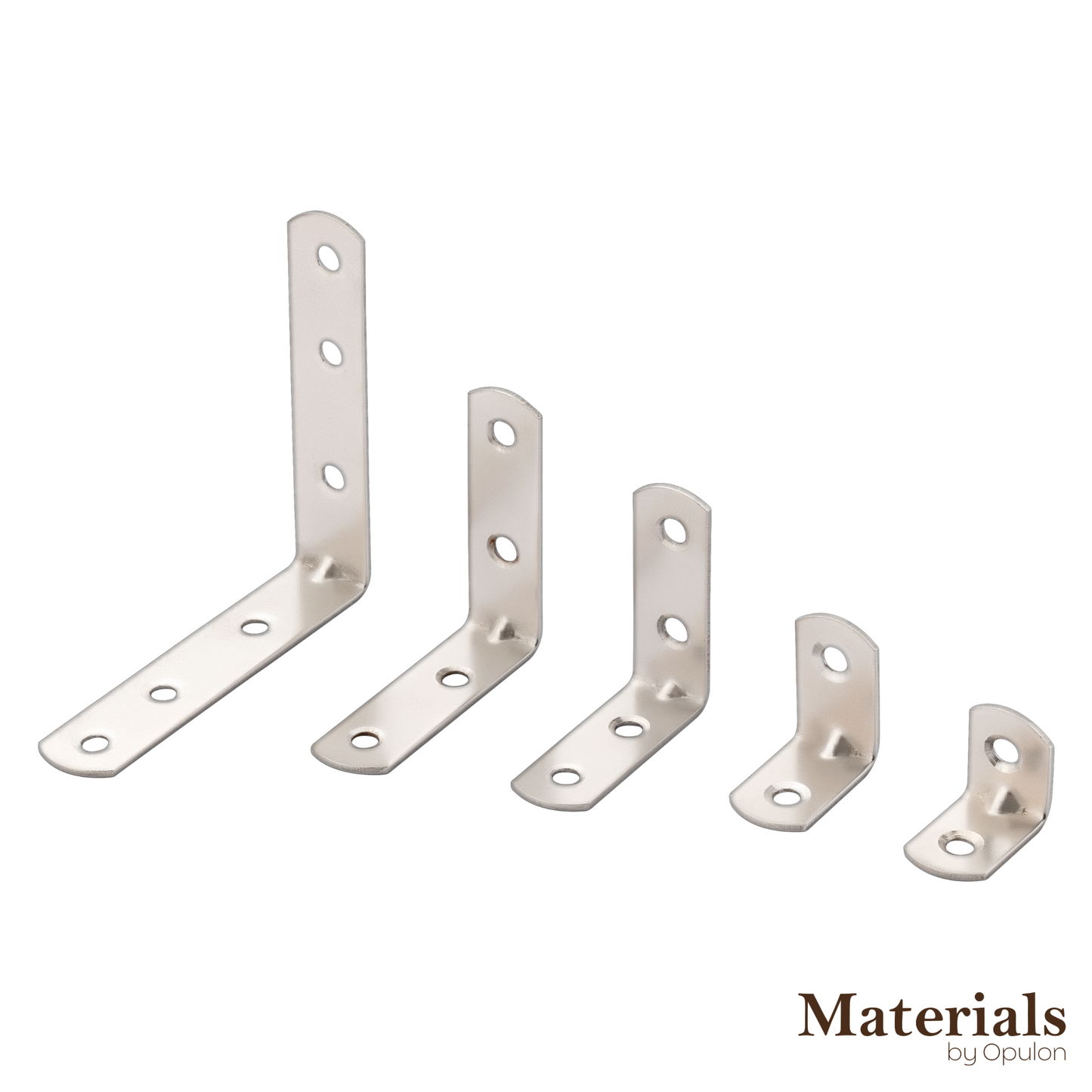 Opulon - SS (Stainless Steel) L Patti / Connector / Chapla