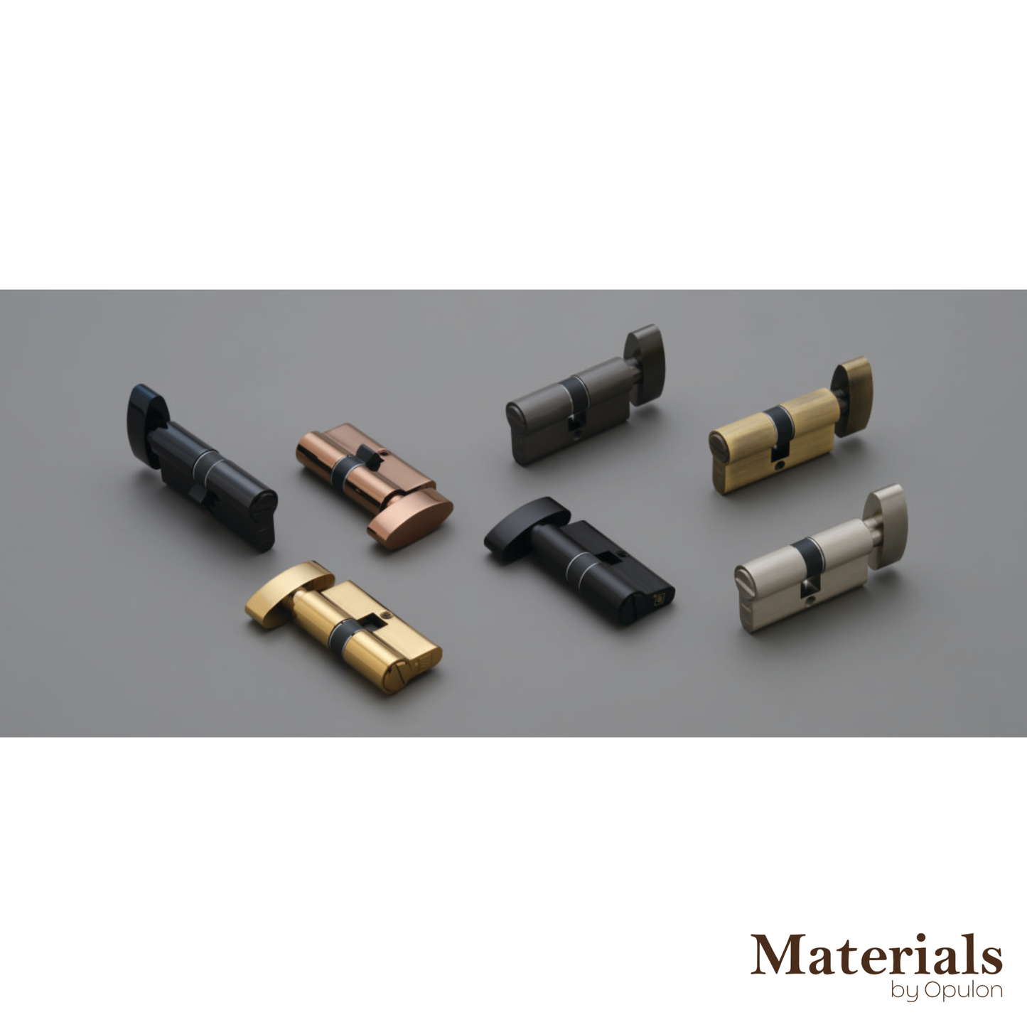 Madhuram - Mortise Lock Cylinder - 1 Side Knob - 1 Side Coin (Keyless)