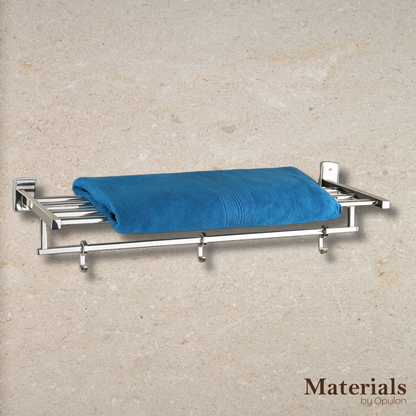 Masofy SS304 Wall Mounted Bathroom Towel Rack – Hippo Series (Premium, Rust-Proof & Heavy-Duty)