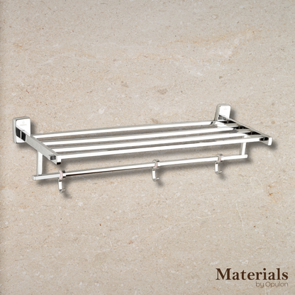 Masofy SS304 Wall Mounted Bathroom Towel Rack – Hippo Series (Premium, Rust-Proof & Heavy-Duty)