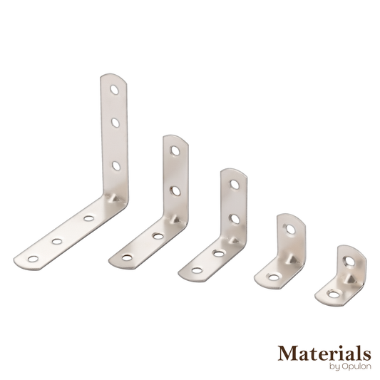 Opulon - SS (Stainless Steel) L Patti / Connector / Chapla