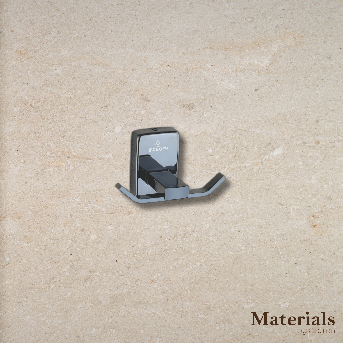 Masofy SS304 Wall Mounted Bathroom Robe Hook – Hippo Series (Premium, Rust-Proof & Heavy-Duty)