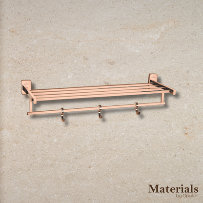 Masofy SS304 Wall Mounted Bathroom Towel Rack – Hippo Series (Premium, Rust-Proof & Heavy-Duty)