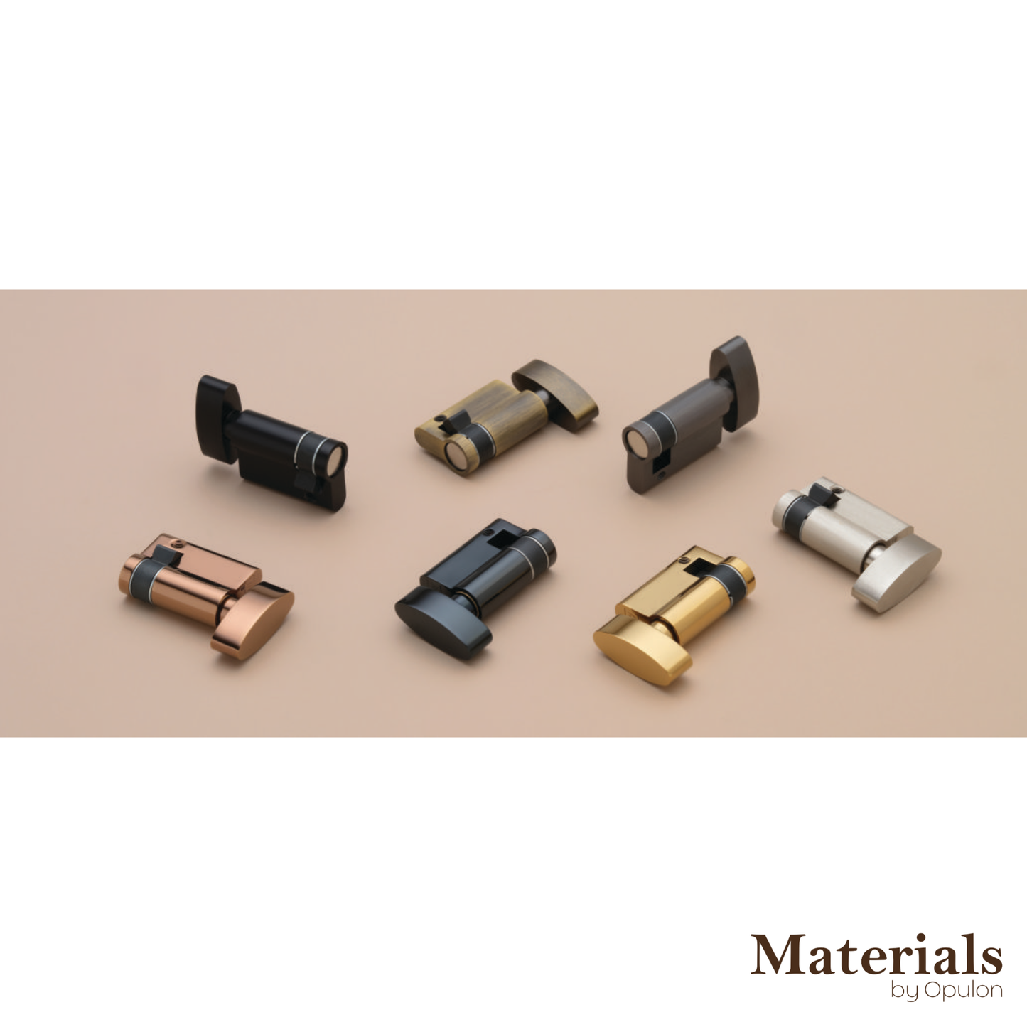 Madhuram - Mortise Lock Half Cylinder - 1 Side Knob Only