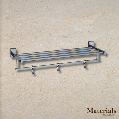 Masofy SS304 Wall Mounted Bathroom Towel Rack – Hippo Series (Premium, Rust-Proof & Heavy-Duty)