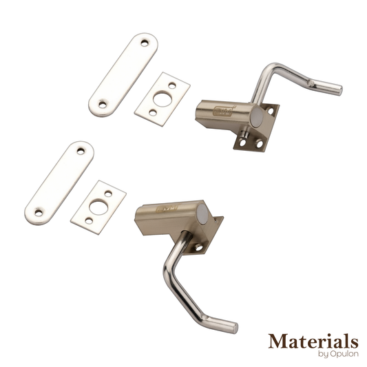 BVM - Brass Cam Bolt - Wardrobe Auto Stopper