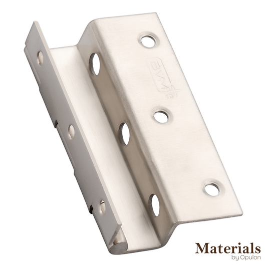 BVM - Stainless Steel (SS) L Hinge - CONCEALED
